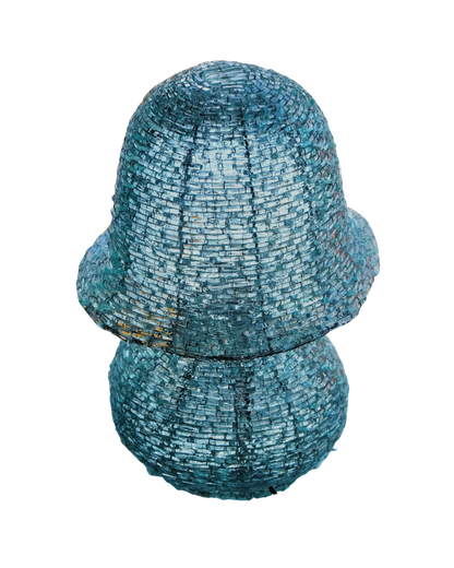 SEGMENTED GLASS TAO MUSHROOM LAMP